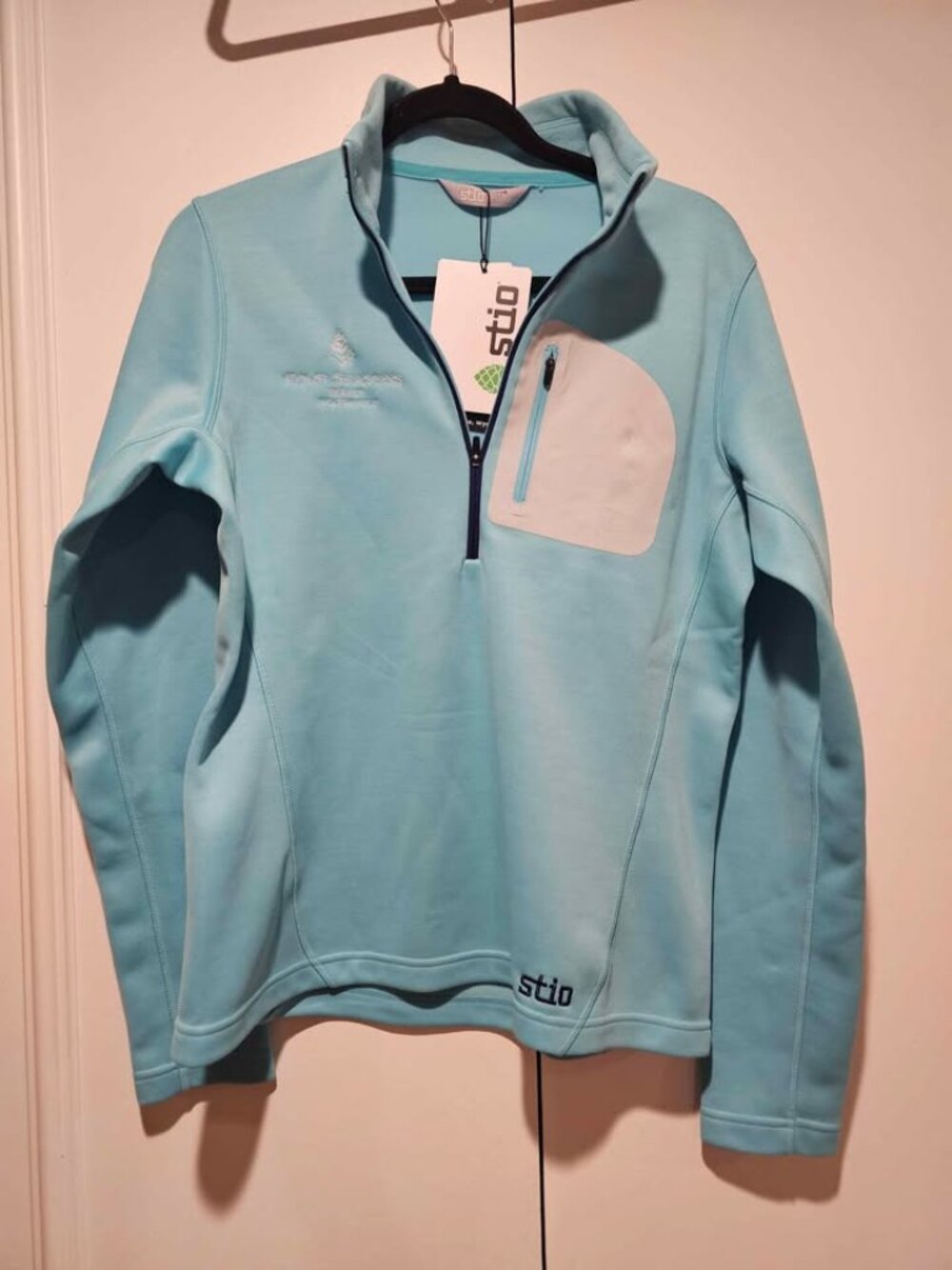 NWT Stio Gannett Peak Half-Zip Fleece Pullover (Four Seasons Co-Brand) - Size M